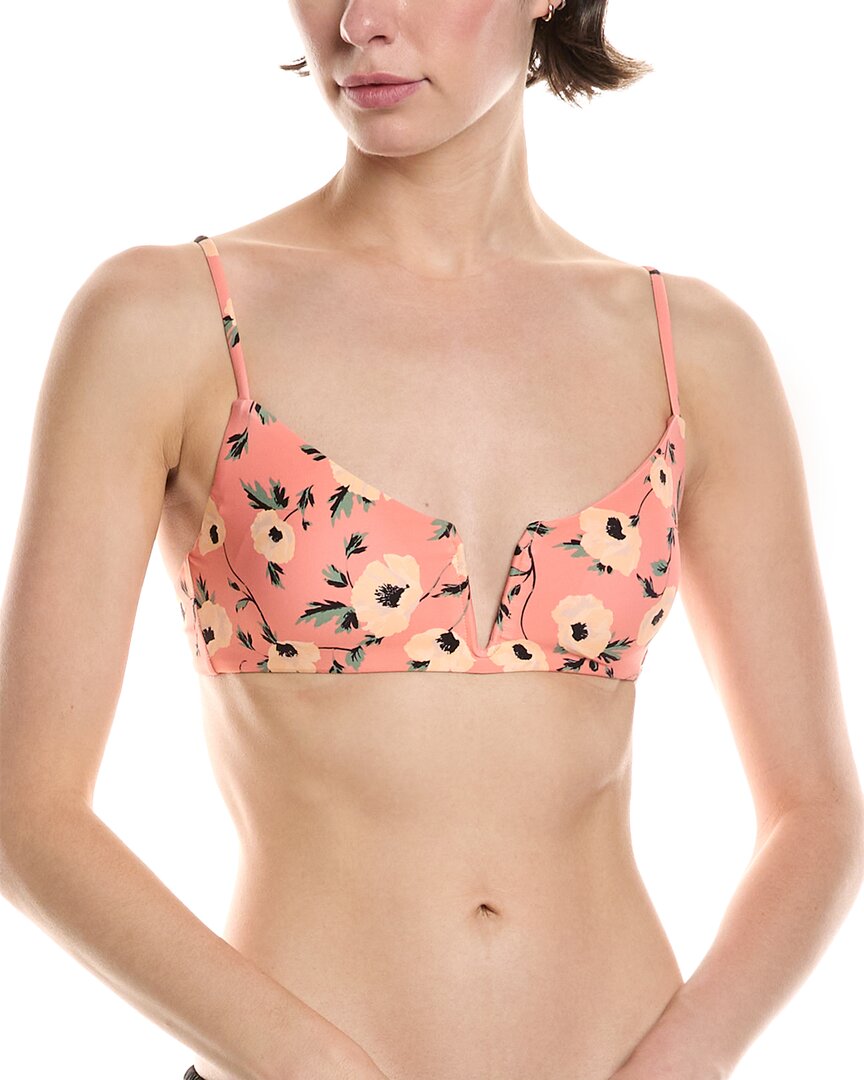 VOLCOM VOLCOM CALL ME BIG POPPY V UNDERWIRE BIKINI TOP