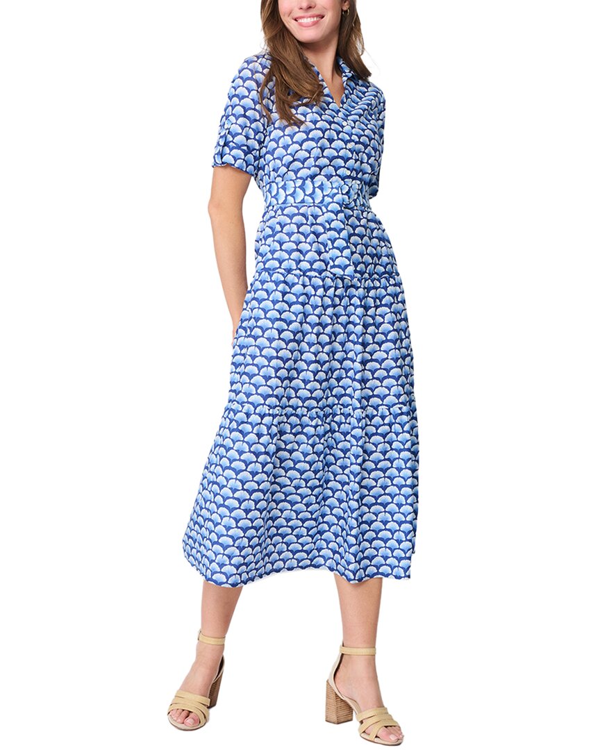 J.mclaughlin J. Mclaughlin Janelle Silk-blend Dress