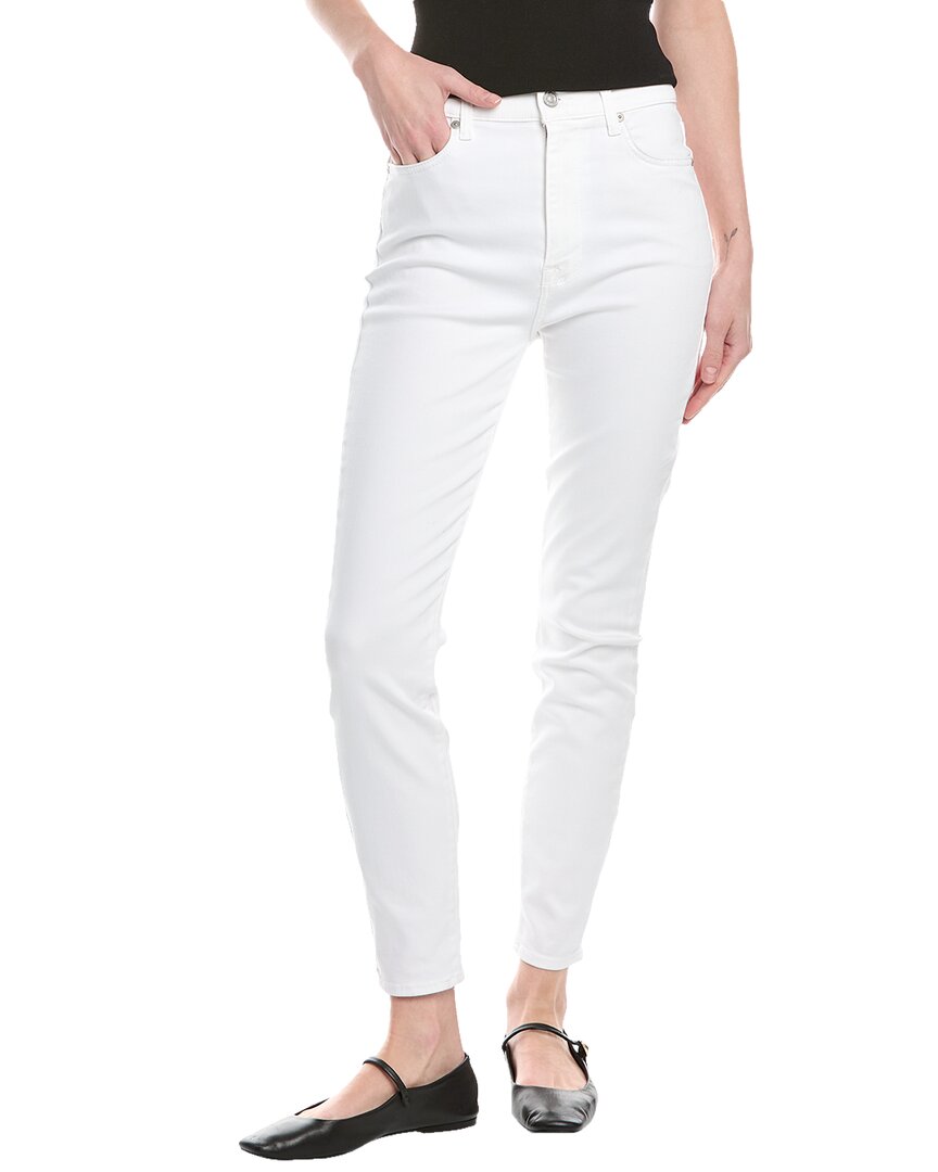 7 For All Mankind Tailorless Vesper 1 Bootcut Jean In White