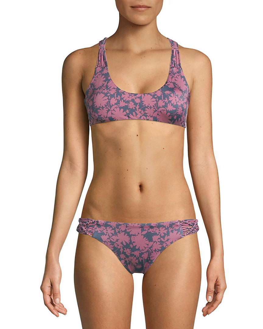 Image of Dolce Vita Macrame Floral Bikini Top