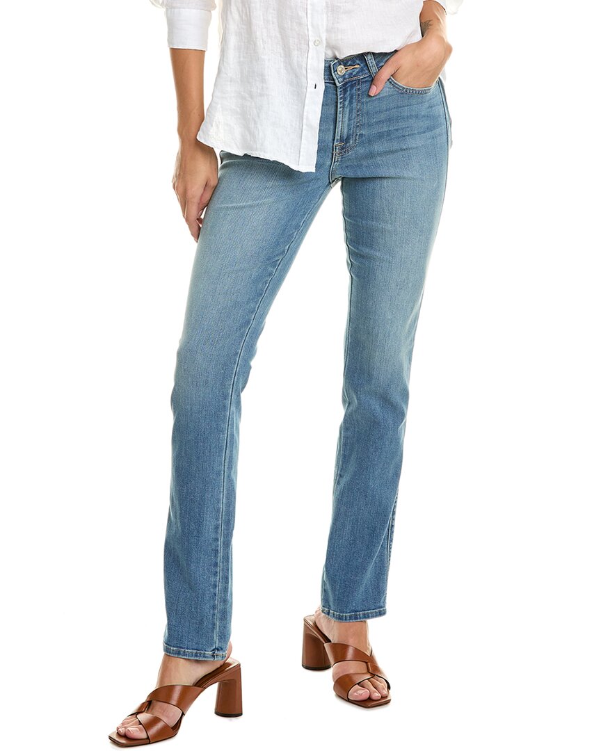 7 For All Mankind Kimmie Meknes Straight Leg Jean In Blue