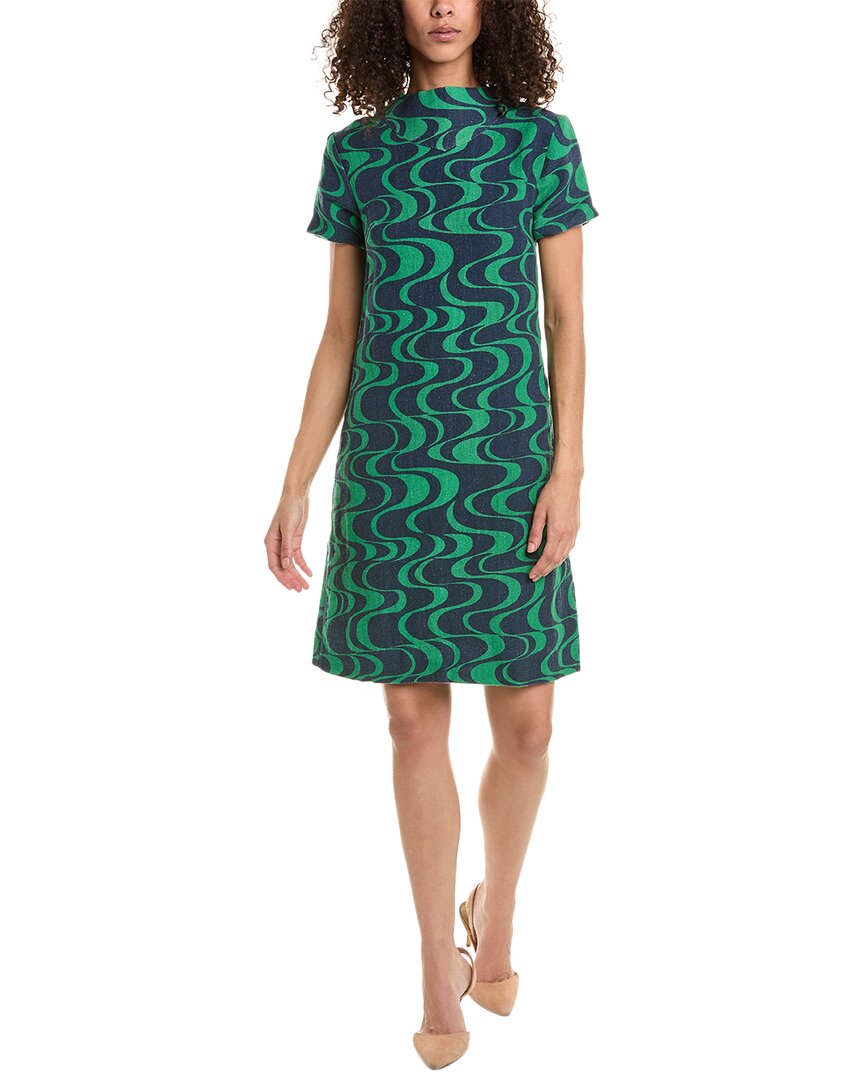 FRANCES VALENTINE FRANCES VALENTINE BECCA LINEN SHIFT DRESS 