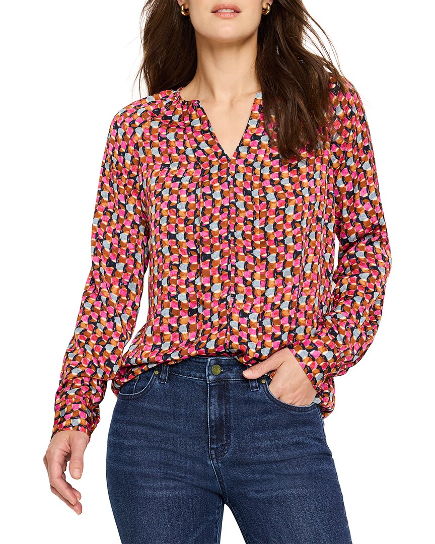 Nic + Zoe Nic+zoe Prism Glow Printed Top