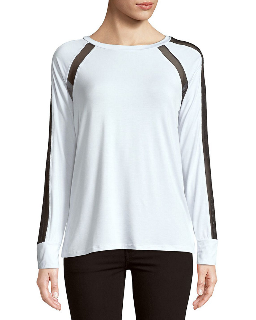 Body Language Pullover Womens White Xs