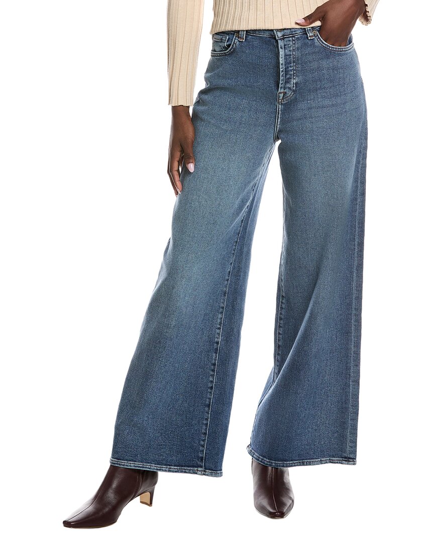 7 For All Mankind Zoey Lorton Straight Jean In Blue