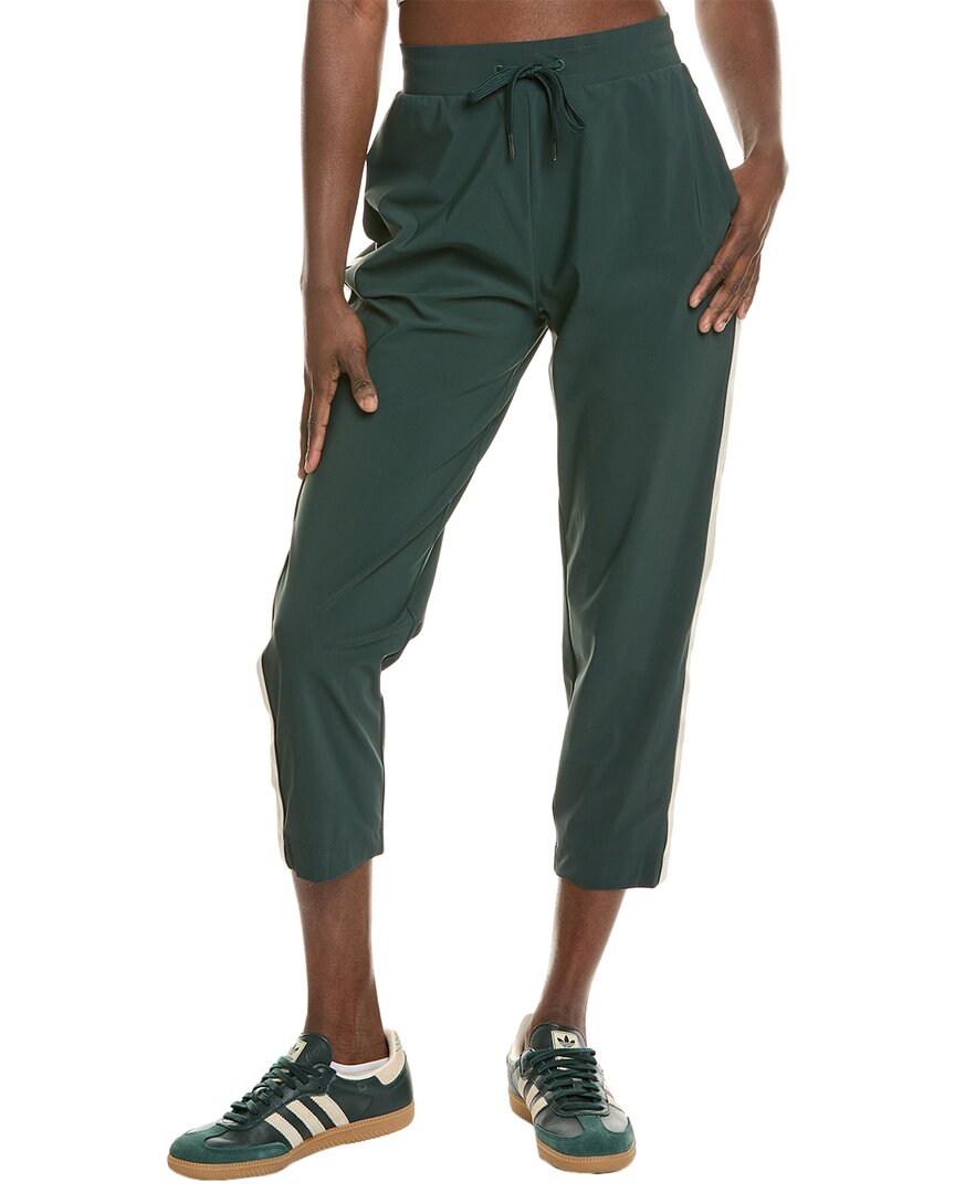 Sweaty Betty Explorer Side Stripe Trouser In Green