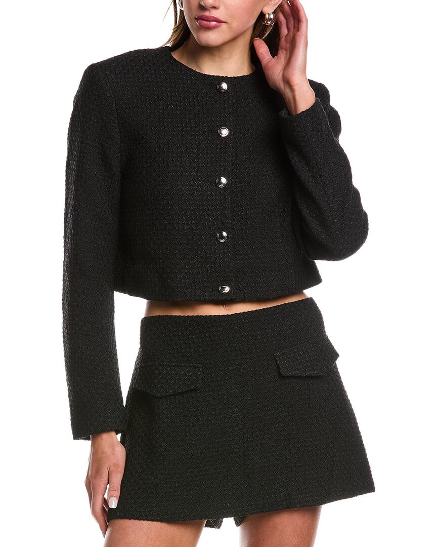 LYRA & CO LYRA & CO WOOL-BLEND BLAZER