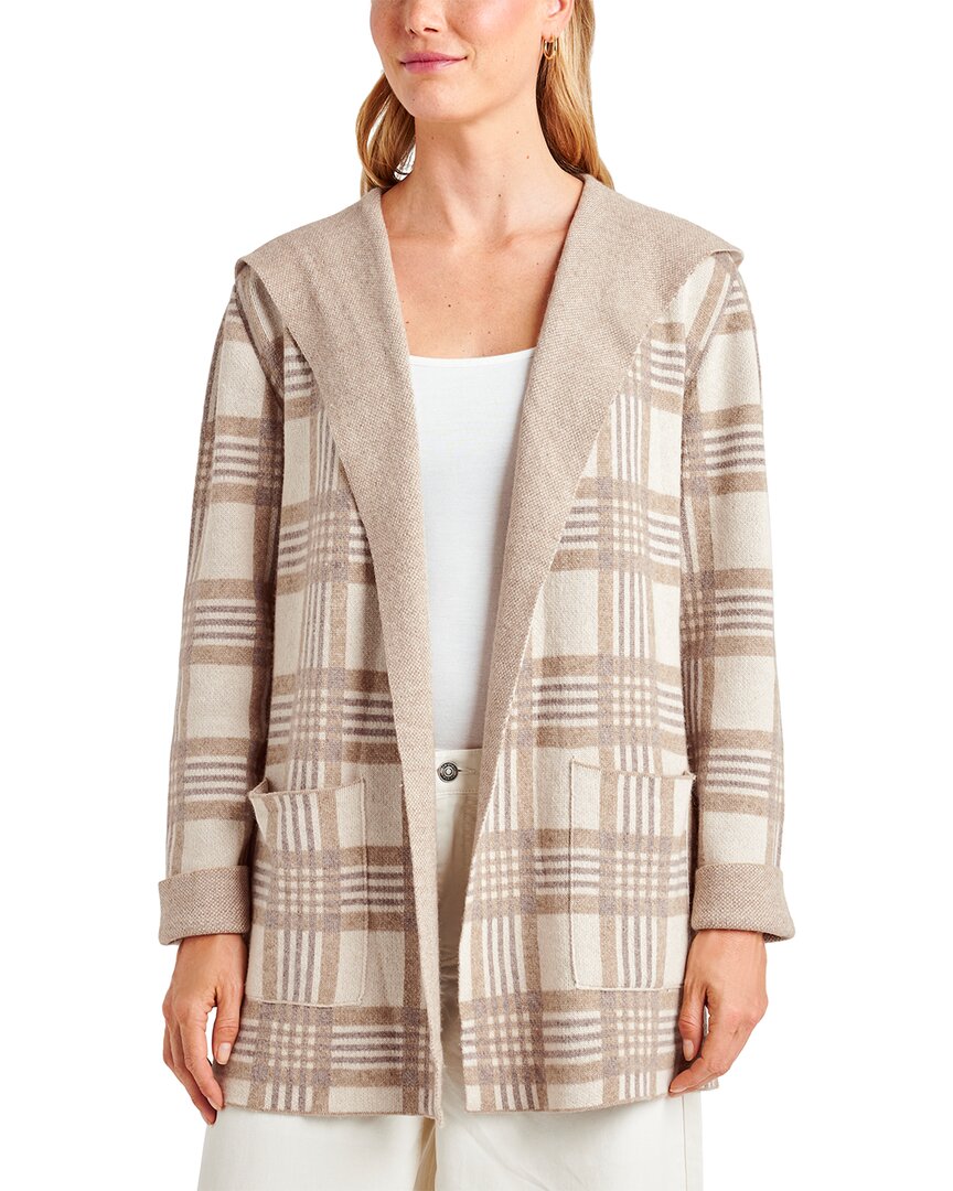 SPLENDID SPLENDID SIERRA PLAID WOOL-BLEND CARDIGAN