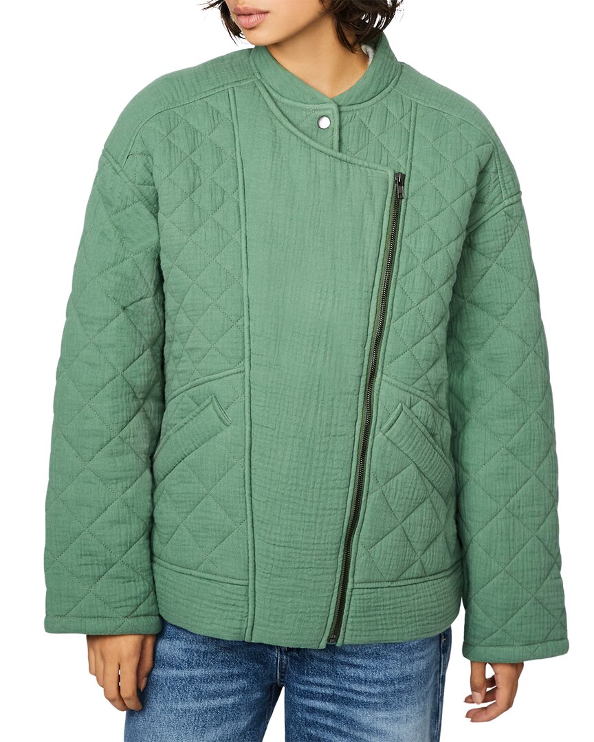 BERNIE QUILTED COTTON BOMBER JACKET