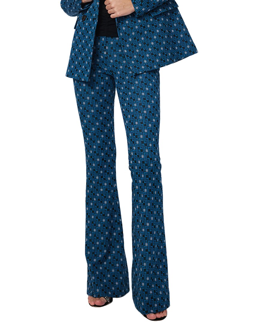 パンツ Diane Von Furstenberg Geometric Jacquard Knit Flared-Leg Diane Von Furstenberg Geometric Jacquard Knit Flared-leg