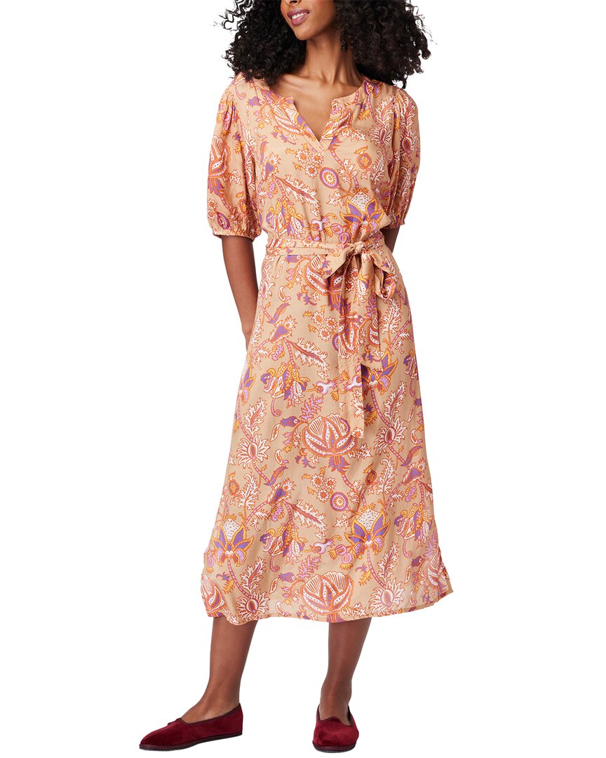 Roller Rabbit Amanda Luca Caftan In Brown
