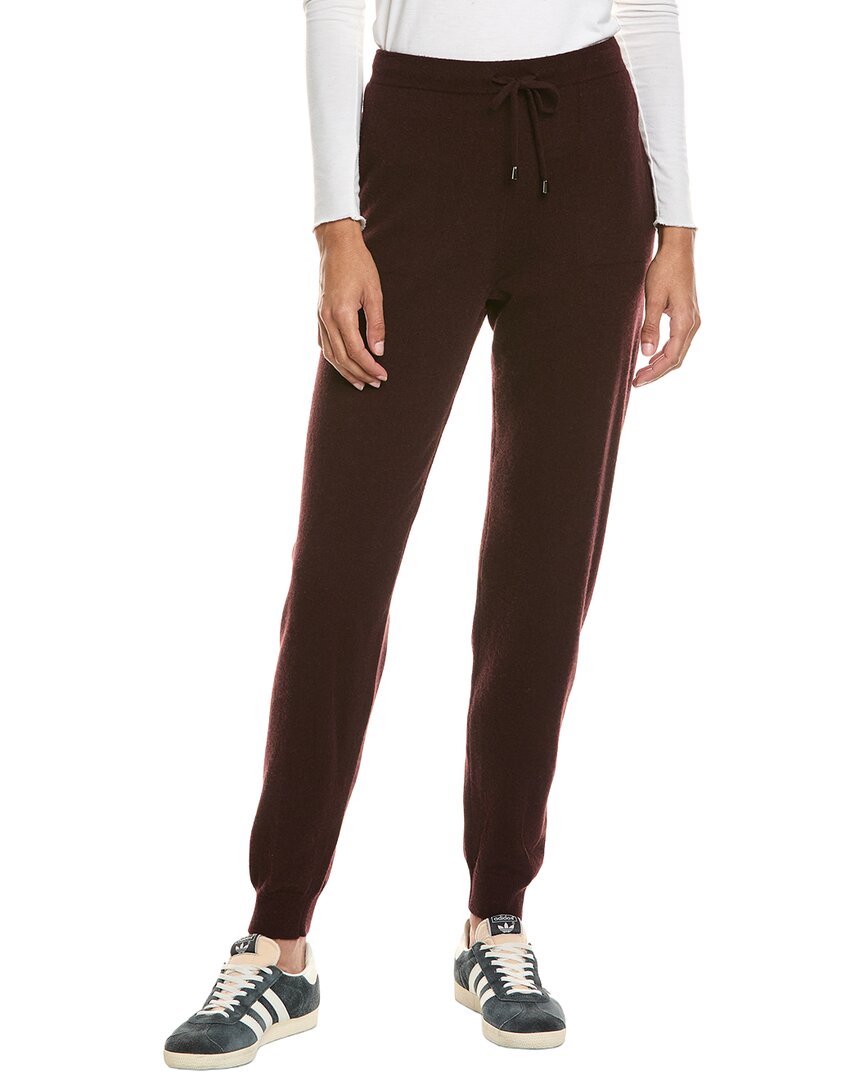 Incashmere Wool & Cashmere-blend Jogger Pant In Brown