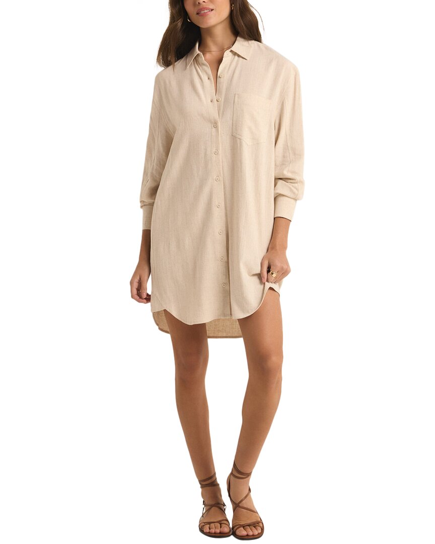 Z Supply Dover Linen-blend Dress