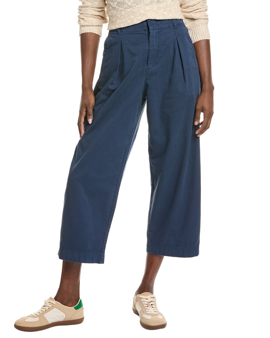 Rag & Bone Donovan Navy Cropped Pant Jean In Navy