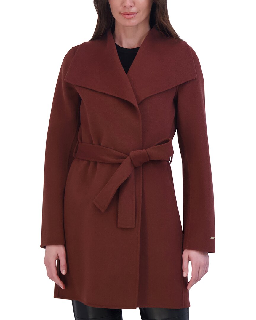 Tahari Double Face Wool-blend Coat