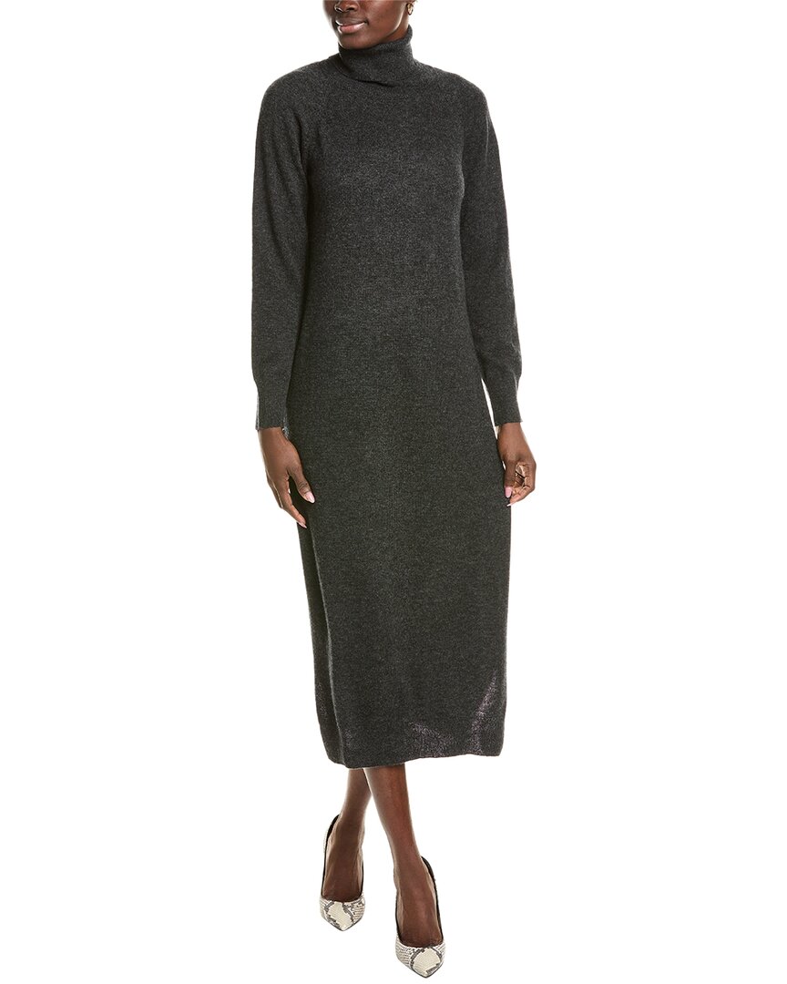 BRODIE CASHMERE BRODIE CASHMERE WOOL & CASHMERE-BLEND LUXE ROLL NECK DRESS