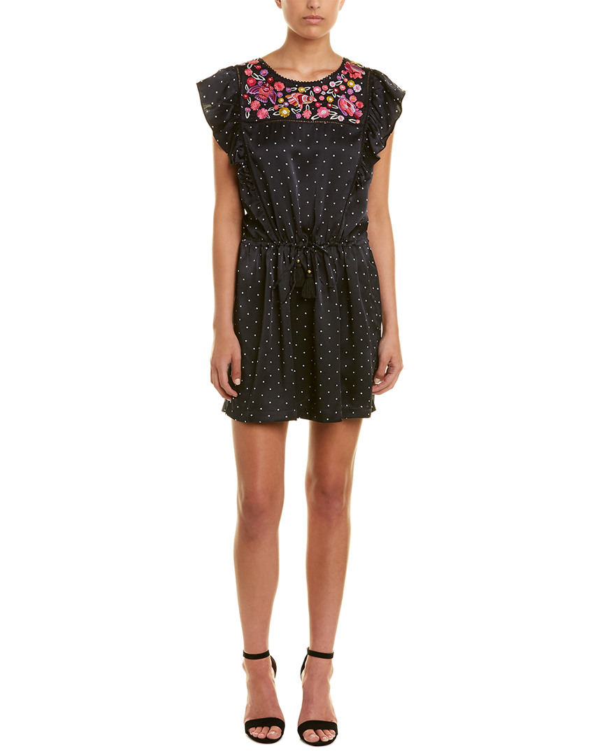 Image of Figue Theresa Silk Shift Dress