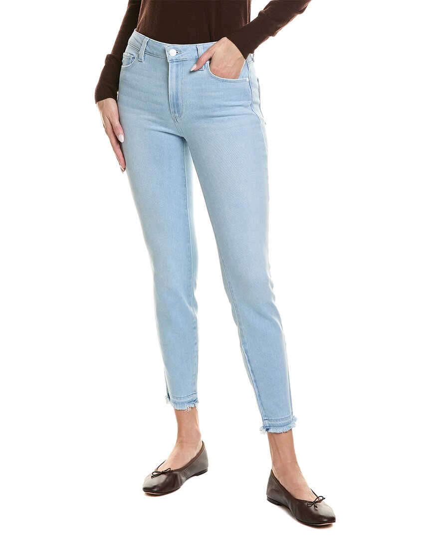 PAIGE PAIGE HOXTON ANKLE MACARON DISTRESSED SKINNY LEG JEAN