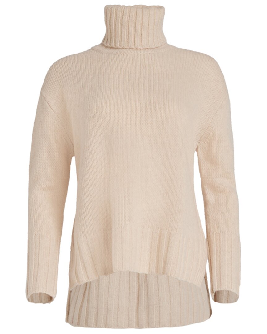 Shop Reiss Oe Evelyn Off White Knitted Sweater