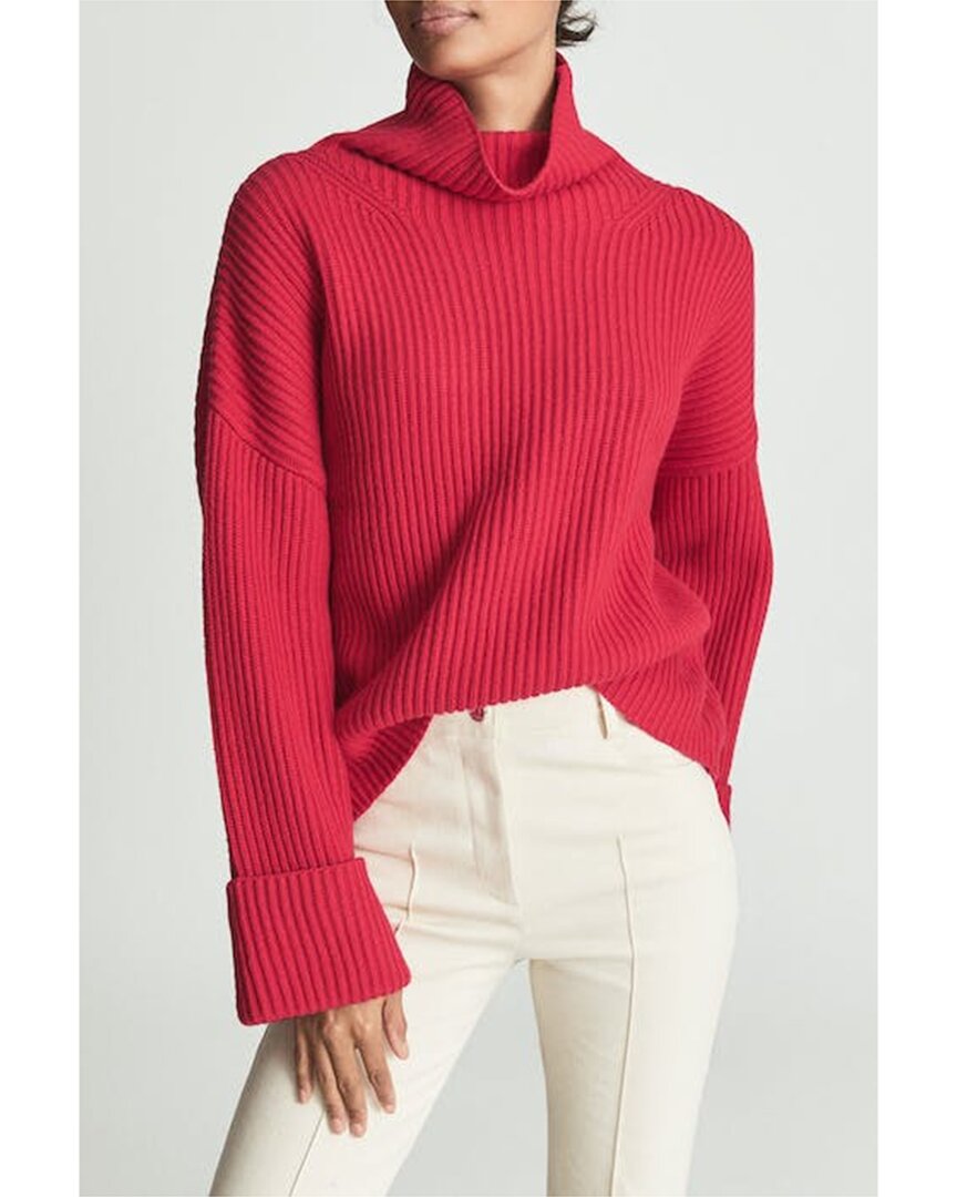 Shop Reiss Jillian Wool-blend Sweater