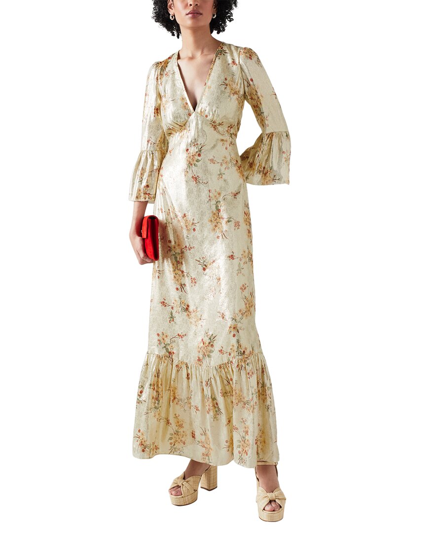 Shop Lk Bennett Martha Silk-blend Dress
