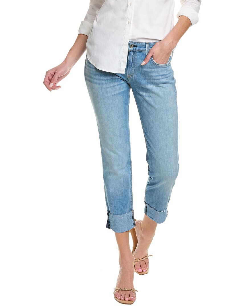 Rag & Bone Dre Low-rise Tulip Slim Boyfriend Jean In Blue