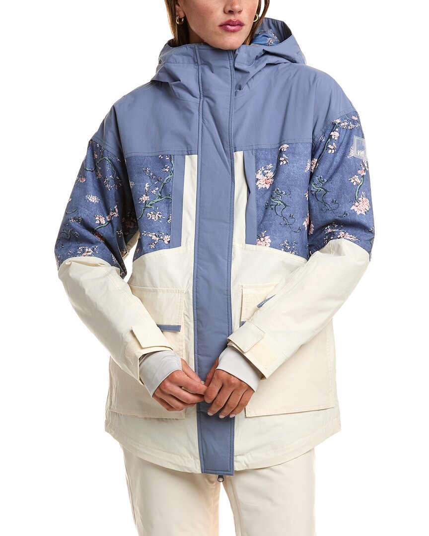 Roxy Chloe Kim Parka In Multi