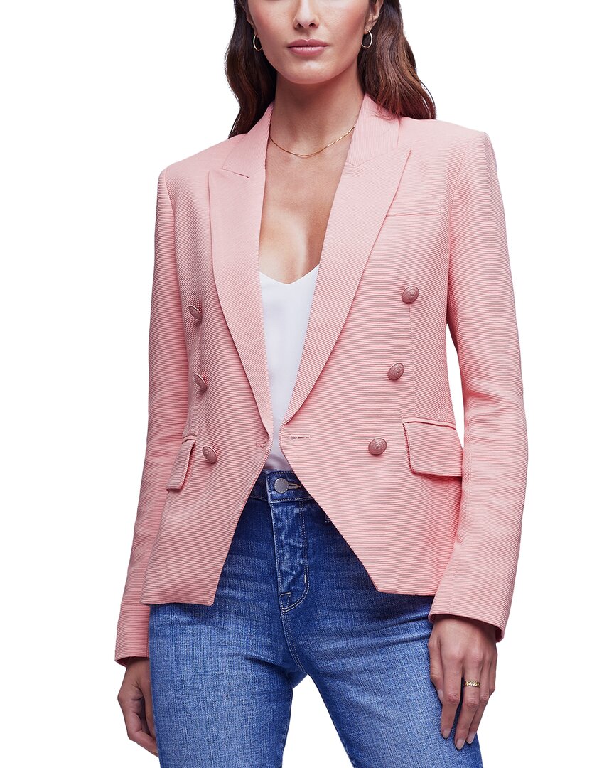 L Agence L'agence Kenzie Blazer In Pink