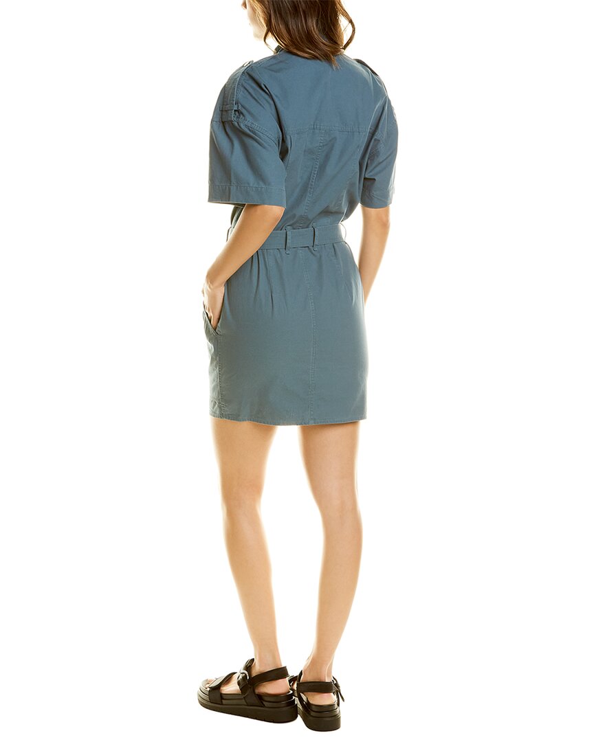 Shop Isabel Marant Étoile Rodwell Shirtdress In Blue