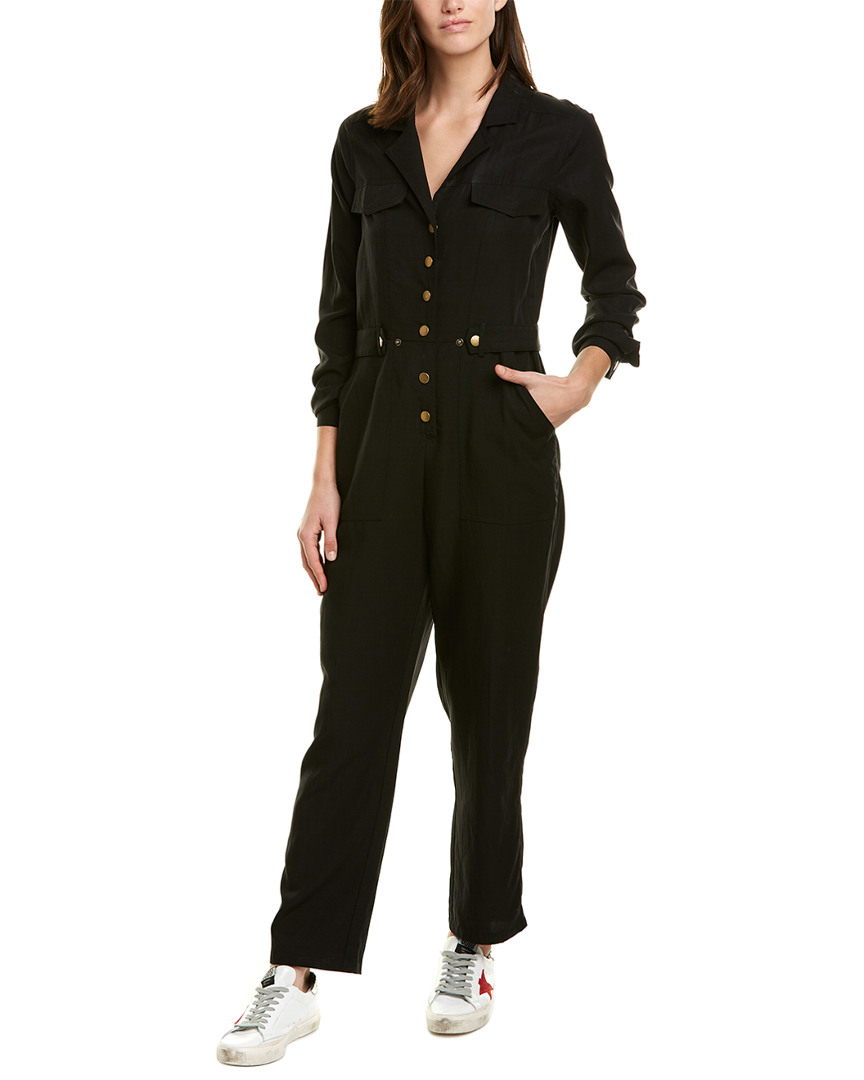 Image of ASTR the Label Siobhan Linen-Blend Jumpsuit