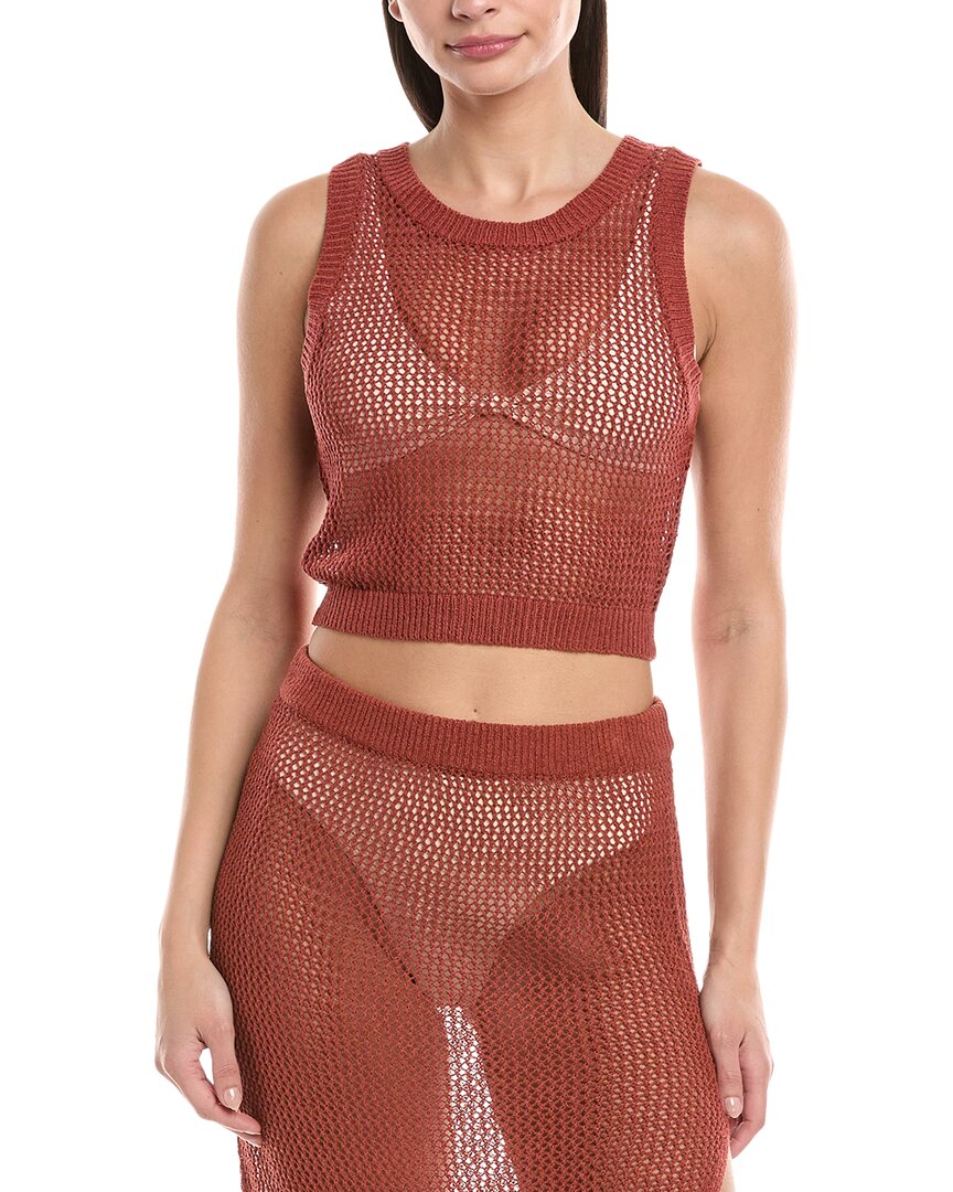 Vyb Reese Crochet Crop Top