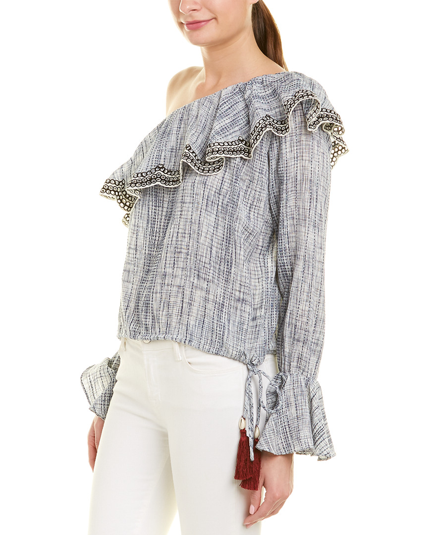 Image of Hemant and Nandita Off-the-Shoulder Top