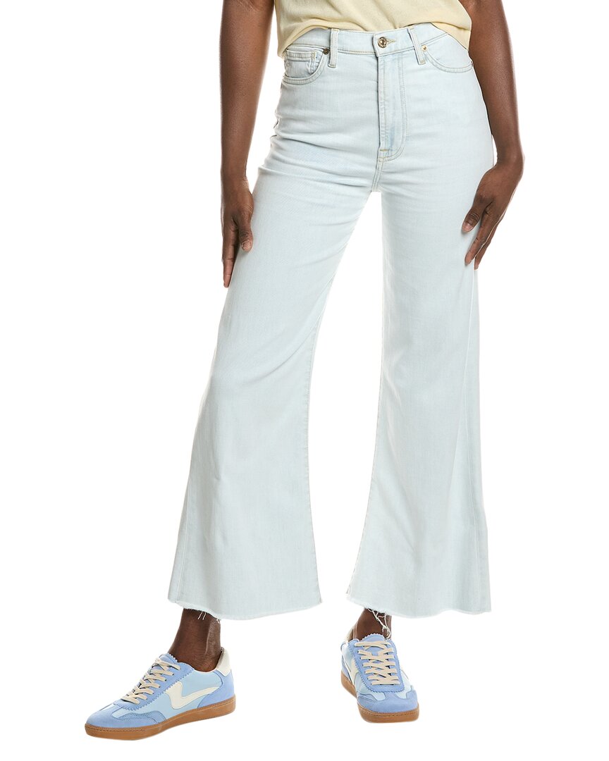 7 FOR ALL MANKIND 7 FOR ALL MANKIND JO ULTRA HIGH-RISE SUMMERTIME CROPPED JEAN 