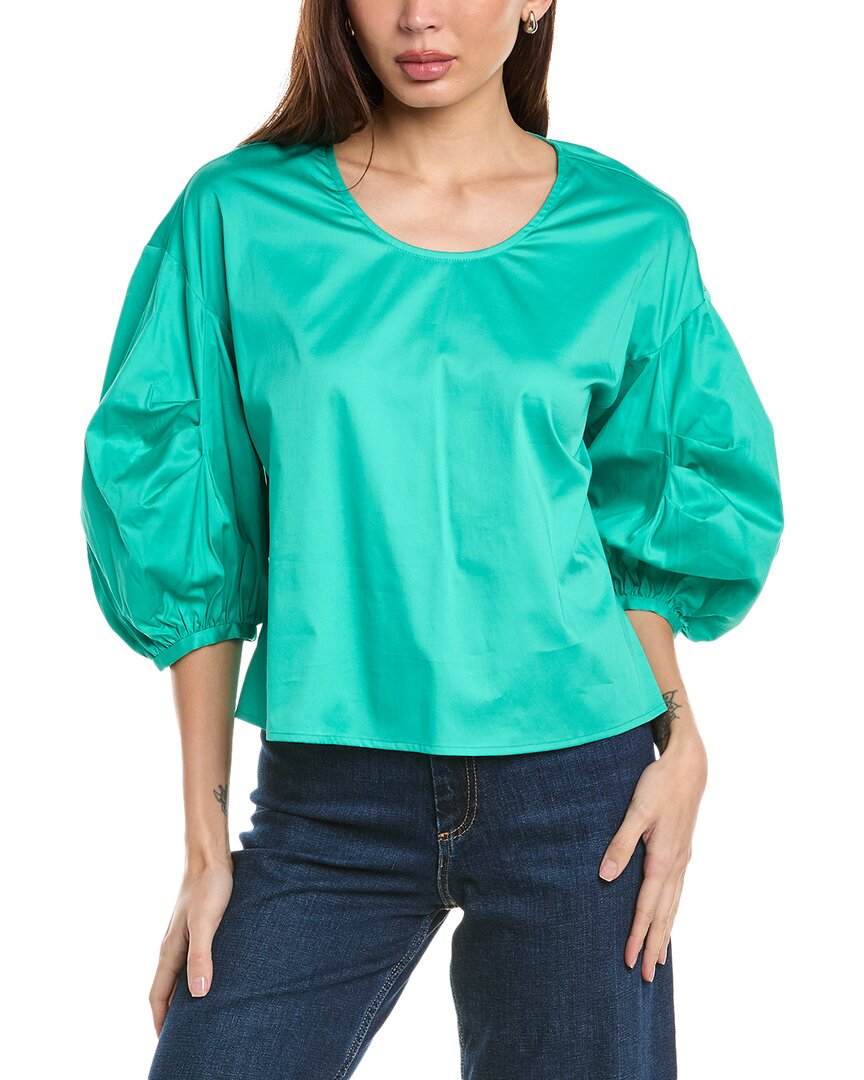 Crosby By Mollie Burch Sully Top In Green