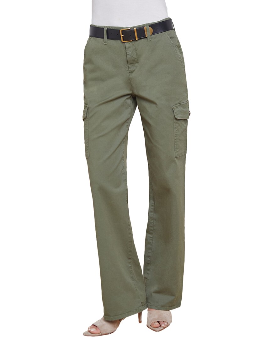 L Agence Channing High Rise Trek Trouser In Clover
