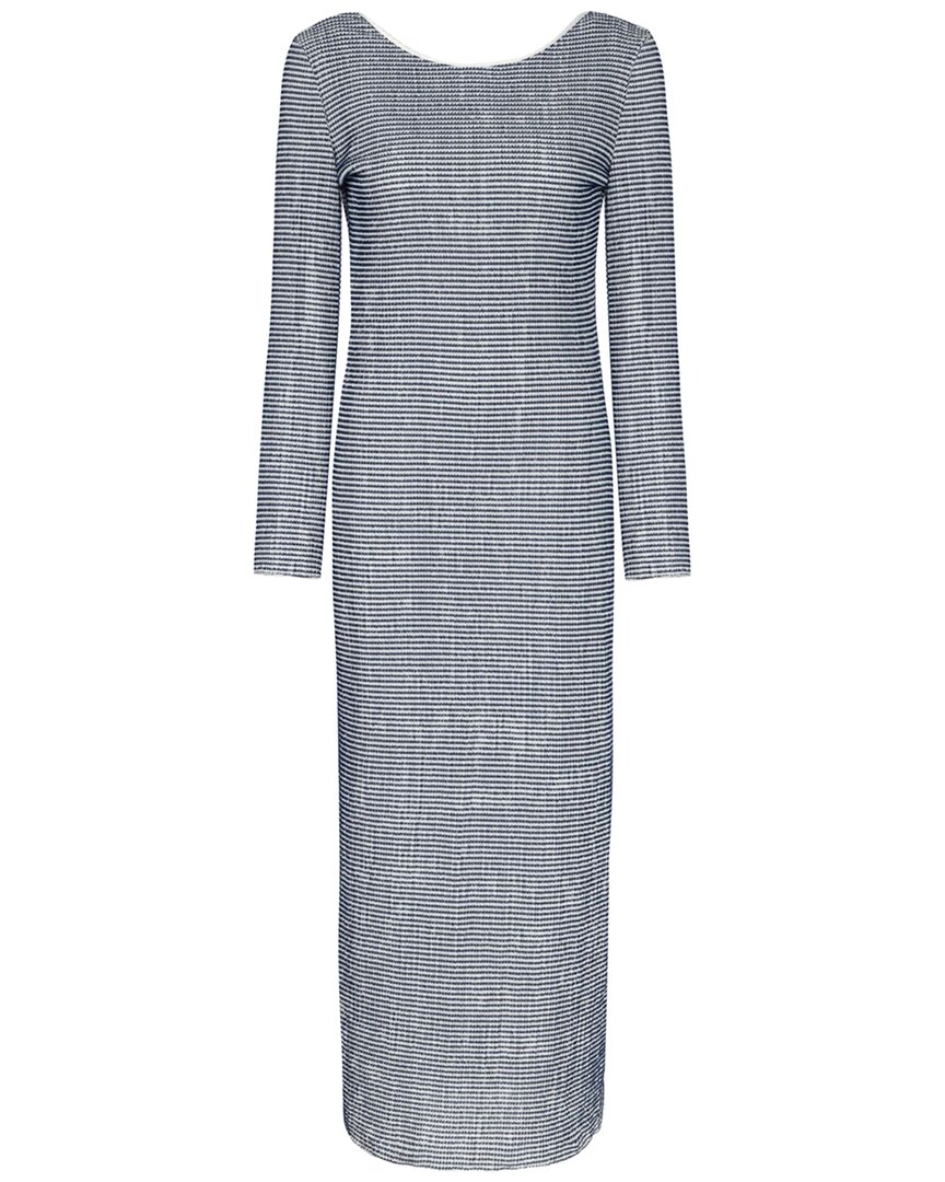 NOCTURNE NOCTURNE STRIPED DRESS 