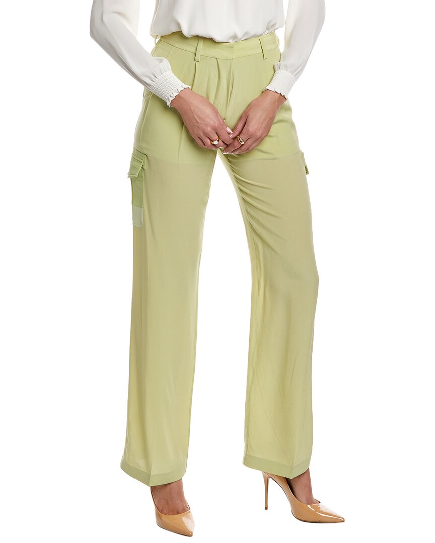 Burberry★素敵！Mint Green Silk Pant Burberry Silk Pant Women's Green 06 | eBay