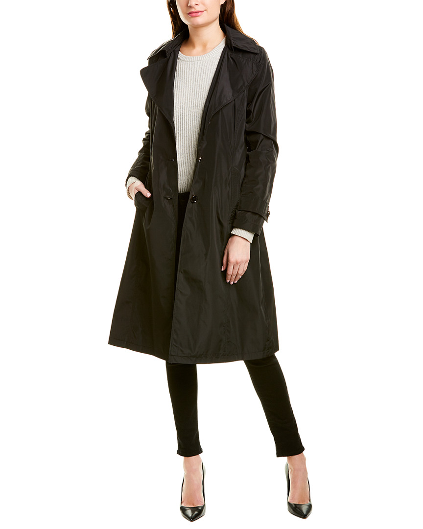 Image of Via Spiga Packable Belted Rain Coat