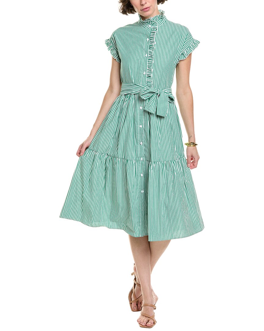 Area Stars Chloe Ruffle Midi Dress