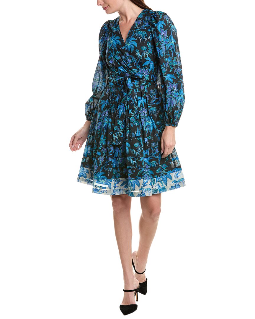 Shop Kobi Halperin Harmony Mini Dress In Blue
