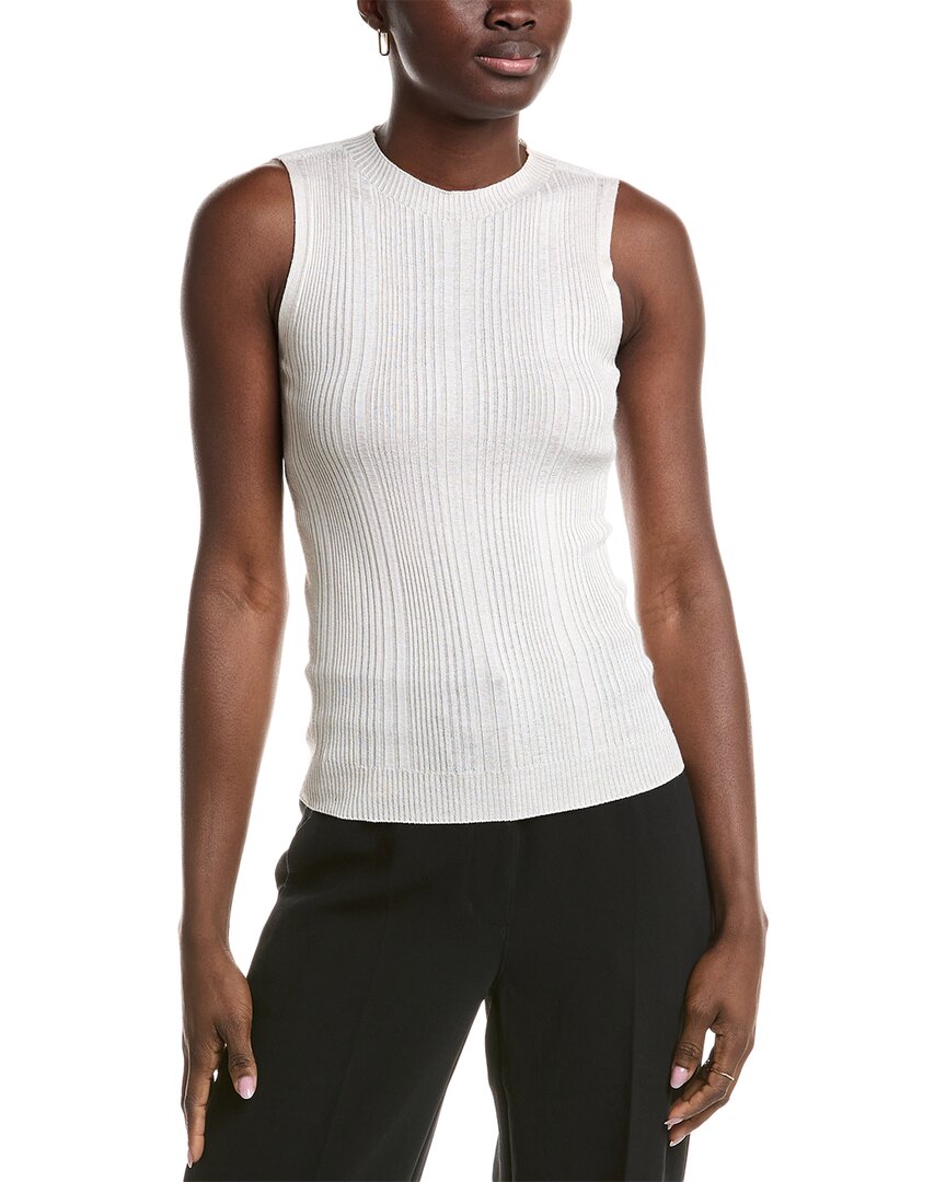 Shop Peserico Sweater In White