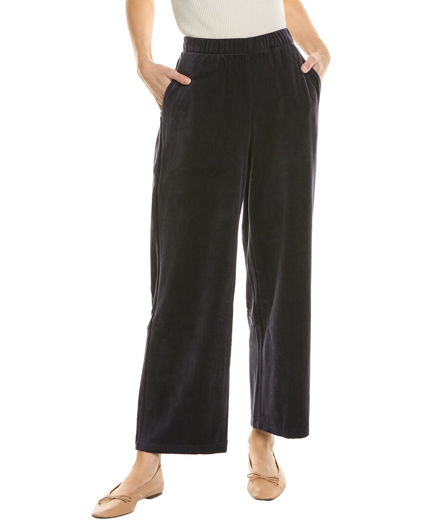 Eileen Fisher Petite Straight Pant In Blue