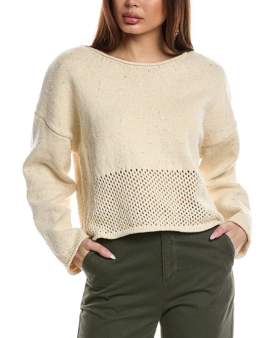Fate Open Knit Bottom Sweater