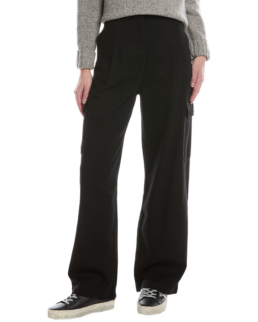 Rag & Bone Cassidy Black Tailored Cargo Jean In Black