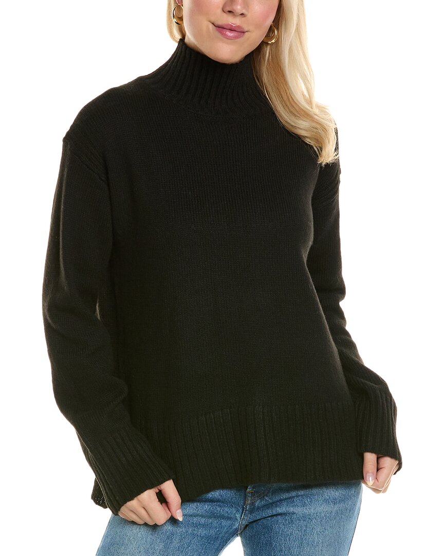 Joseph A . Turtleneck Sweater In Black