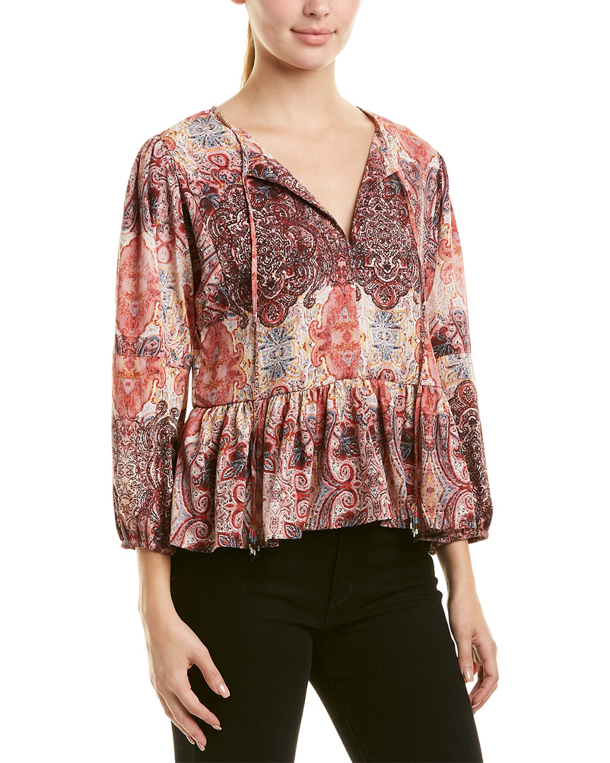 Image of RAGA Tie-Neck Top