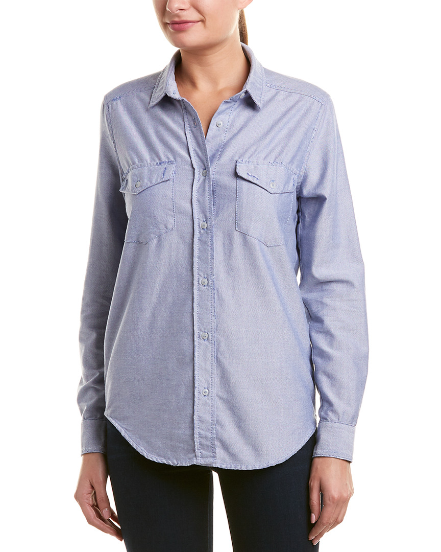 Image of The Kooples Sport Chambray Top