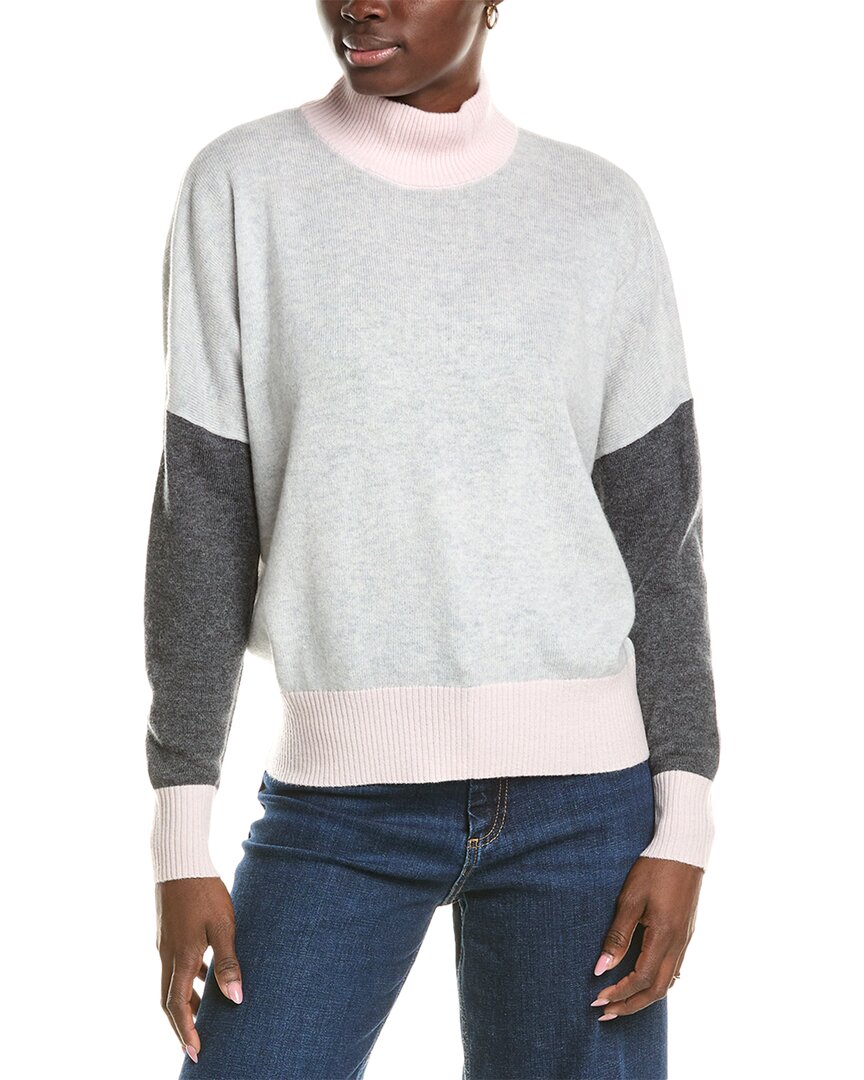 BRODIE CASHMERE BRODIE CASHMERE WOOL & CASHMERE-BLEND COLOR BLOCK JUMPER