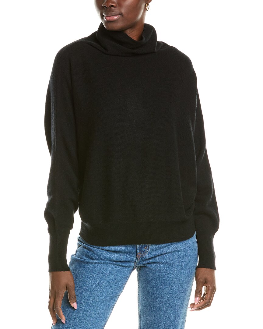 Shop Brodie Cashmere Wool & Cashmere-blend High Neck Slouchy Bat Jumper
