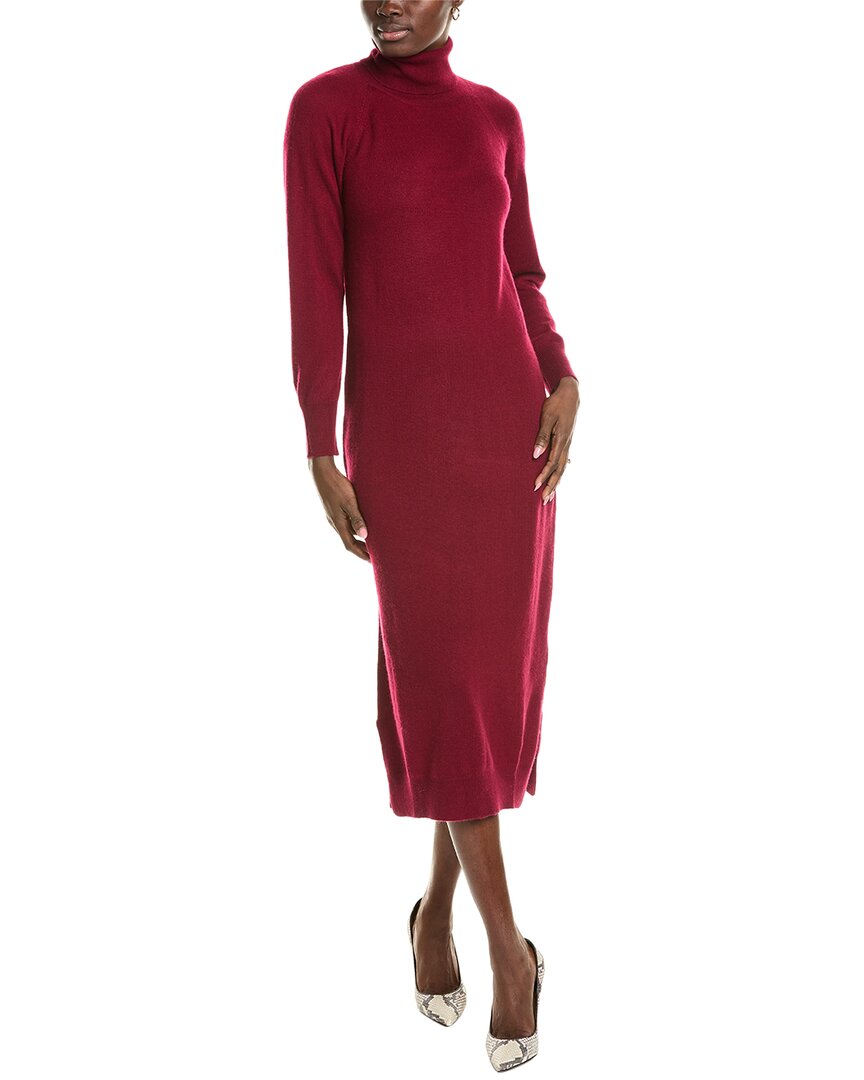 Shop Brodie Cashmere Wool & Cashmere-blend Luxe Roll Neck Dress